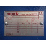 .4 / 15 KW  1470 / 2930 RPM  Vector  SG 160L 4/2W  NIEUW